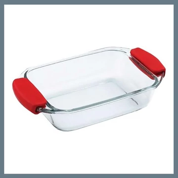 Sklenená nádoba Bergner jenai so silikónovým viečkom, 2,2 l BG-2001005