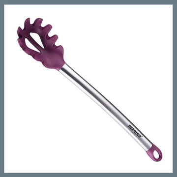 Bergner silikónová naberačka na špagety – fialová – BG-3366-PU