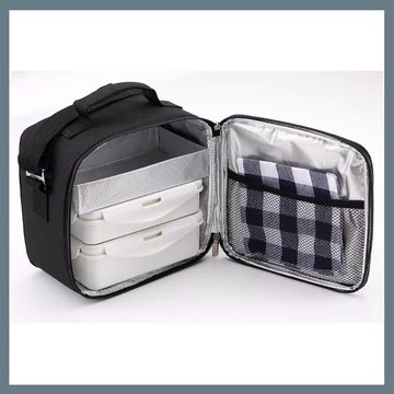 Bergner termo obedárska taška – čierna – BG-3652-BK