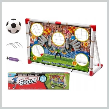 Futbalová sada s otvormi 120 x 74 cm 047365