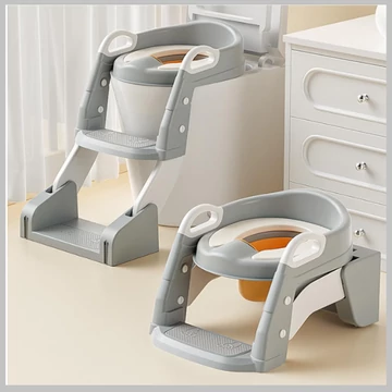 Prenosný detský nočník 3v1 s WC sedadlom CT488994