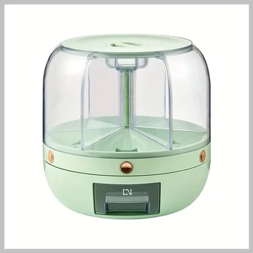 Veľkokapacitná otočná kuchynská nádoba s vekom KD324698