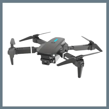 FACEGLE E88 drón – Čierny, skladacie ramená, dvojitá kamera, 360° otáčanie HK1199458