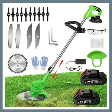 Bezdrôtový elektrický vyžínač trávy s 21V batériou QU181350