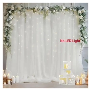 Svadobná a slávnostná kvetinová závesová dekorácia – bez LED osvetlenia, 2 ks XP1569176