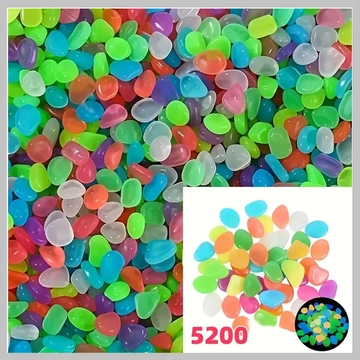 5200 db világító dekorkavics UV JQ1412517