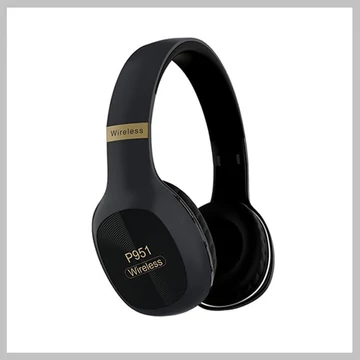 P951 Bezdrôtové Bluetooth slúchadlá – čierne HH-23