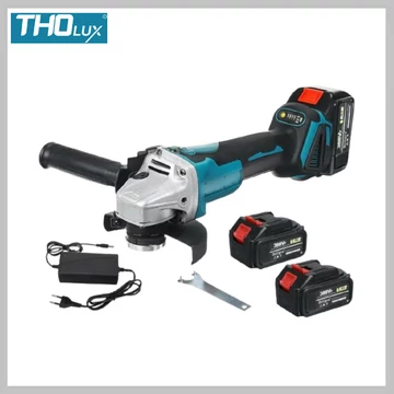THO Lux akumulátorová uhlová brúska 48V s 2 batériami, 1200W M-8085