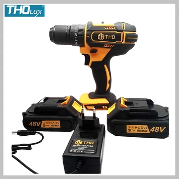 THO 48V príklepová vŕtačka/skrutkovač s 2 akumulátormi M-9022