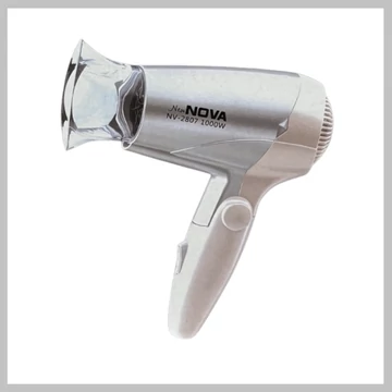 Nova NV-2807 skladací sušič vlasov – 1000 W (biely)