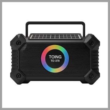 Toing TO-370 10W prijenosni solarni Bluetooth zvučnik TO-370