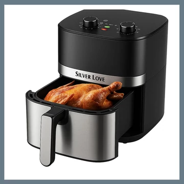 Silver Love teplovzdušná fritéza – 10 l, 2200W SL-10
