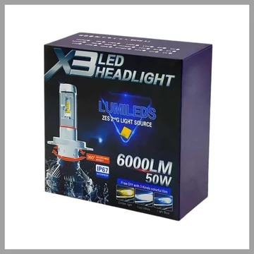 X3 LED reflektor – 6000 lúmenov, 50W, vodotesnosť IP67 CD2-X3-H7