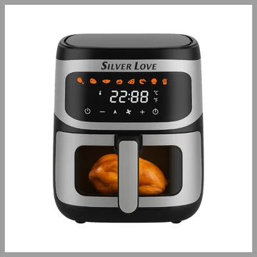 Teplovzdušná fritéza SilverLove - objem 13 l, výkon 3000 W CY-8004
