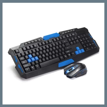 Bezdrôtová herná klávesnica a myš set HK8100