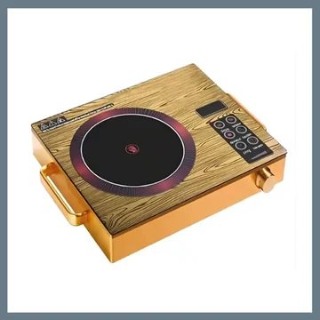 Silver Love indukčná keramická varná doska – 3500W, 1 varná zóna, digitálne ovládanie, 240V SC-6601