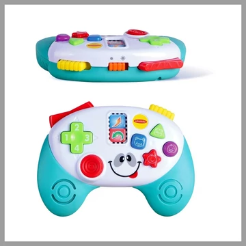 Interaktív detská herná konzola so svetelnými a zvukovými efektmi – 038909