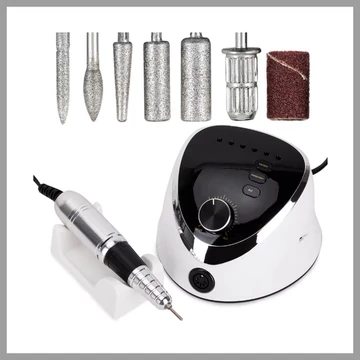 Manikúrový a pedikúrový prístroj – 68W, biely (KE25-121)