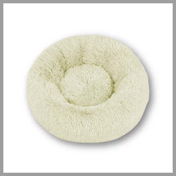 Okrúhly pelech pre psov – piesková farba, 70 cm (holm8430)