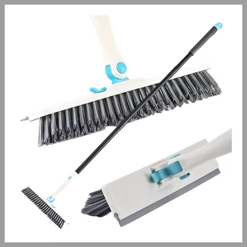 2 v 1 podlahová čistiaca kefa s gumihákom – 27440