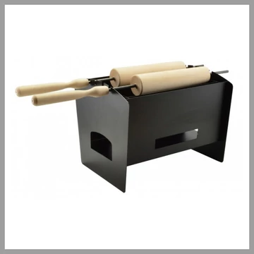 Súprava na pečenie kürtőskalácsa na drevené uhlie – 5999563642756