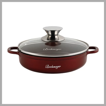 Bachmayer plytký hrniec s pokrievkou – 20 cm BM-7401-20