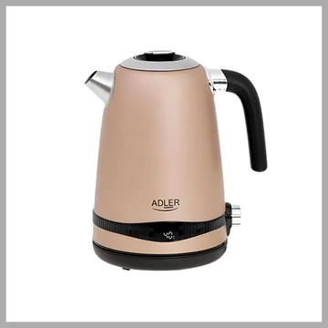 Adler Rýchlovarná kanvica s LCD displejom a reguláciou teploty, 1,7 l AD1295
