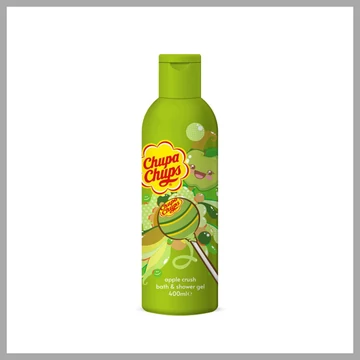 Chupa Chups kúpeľový a sprchový gél – Apple Crush – 400 ml CHU8045