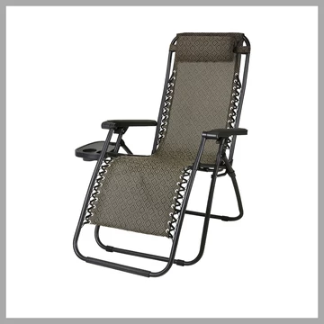 Skladacie relaxačné kreslo s držiakom na pohár GCH2505