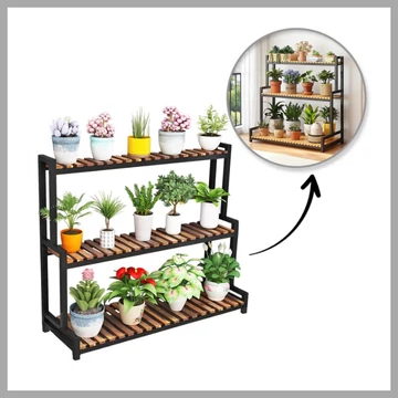 Florist stojan na rastliny – 3-poschodový SZ46CZ