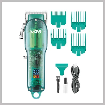 VGR Profesionálny zastrihávač vlasov – Zelený V660