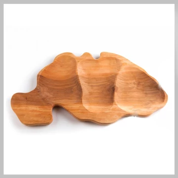 Servírovací tanier z jelšového dreva v tvare historického Maďarska 5999559149535