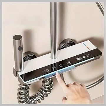 Prémiový sprchový systém s LED displejom – BU1901665