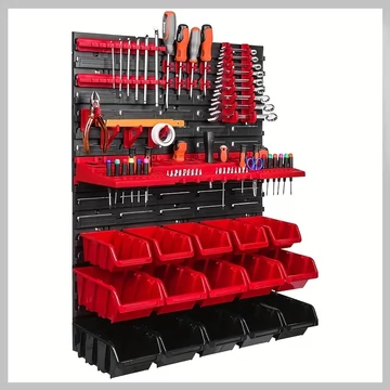 36-dielna nástenná organizérová polica na náradie – PH2387821