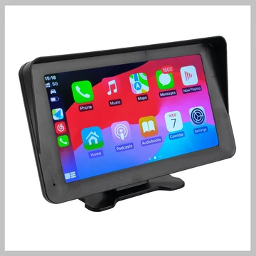 7" autorádio s CarPlay a cúvacou kamerou holm8594