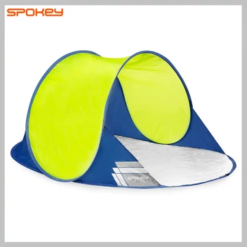 Spokey ALTUS plážový stan neonovo zelený 195 × 100 × 85 cm – 926785