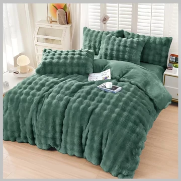 Cocolino Rabbit súprava posteľnej bielizne – zelená – CS4M01