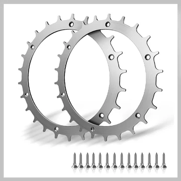 RISELION nerezový disk s hrotmi pre robotickú kosačku – 2 ks, Ø 170 mm – GQ1175522