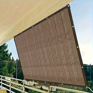 Tieniaca sieť z hnedého PE s UV ochranou – 2 × 3 m – HU2083094