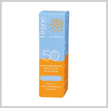LIRENE SUN – Hydratačný pleťový krém s vysokým ochranným faktorom SPF 50, 40 ml