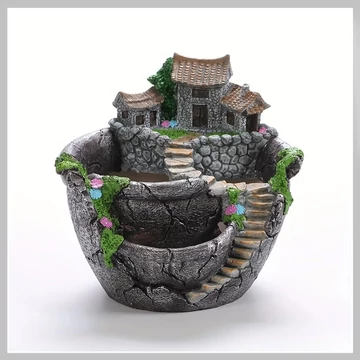 Vintage štýlový vonkajší kvetináč – PY38157