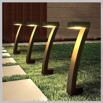 HOTU 4 ks solárnych vonkajších lámp QL592638