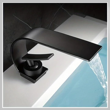 Exkluzív jednoručná kúpeľňová batéria – čierna (XF12449-2)
