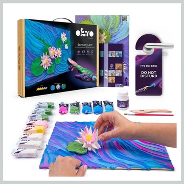 OKTO kreatívna 3D modelovacia súprava „Lekná“ 30 × 40 cm 034371