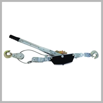 BLACK račňový ručný navijak s oceľovým lanom – 2 t (14600)