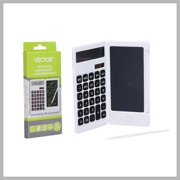 Kalkulačka s elektronickým poznámkovým blokom a perom 046926