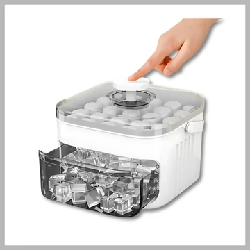 Prenosná tvorítka ľadu – 50 kociek – biela TX2397291-4