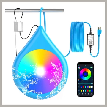 AquaBeat Inteligentné RGB svetlo do bazéna – model holm0728