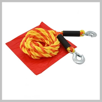 Ťažné lano s karabínou, nosnosť 5000 kg – 01233