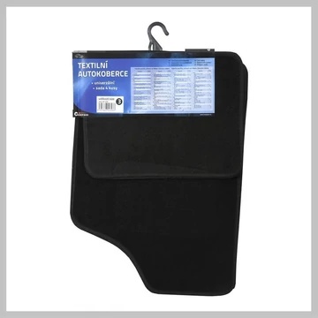 Univerzálna sada autokobercov UNI 3 – čierna, 4 ks
Kód produktu: 04303